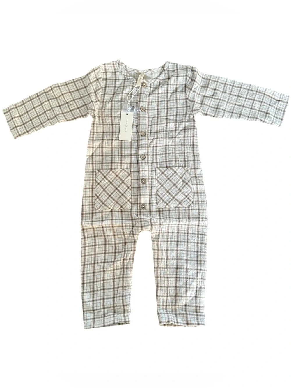 Quincy Mae woven pocketed bin